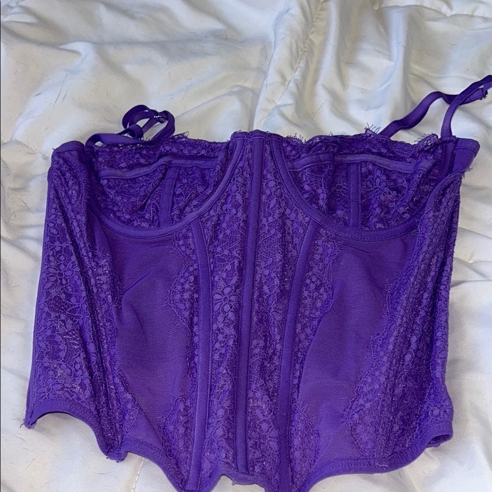 Urban Outfitters Purple Corset Top
